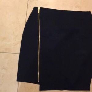 Navy miniskirt, 70% p0lester, 30%viscose